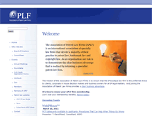 Tablet Screenshot of aplf.org